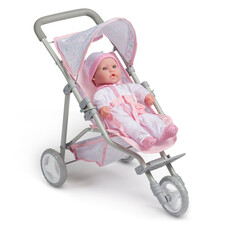 JC TOYS BERENGUER BOUTIQUE-FOLDING JOGGER PINK