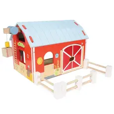 LE TOY VAN FARMYARD ANIMAL BARN