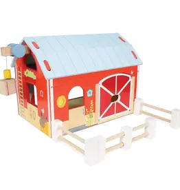LE TOY VAN FARMYARD ANIMAL BARN