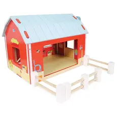 LE TOY VAN FARMYARD ANIMAL BARN