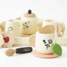 LE TOY VAN WOODEN TEA SET & TRAY