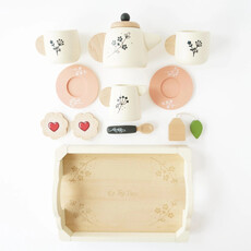 LE TOY VAN WOODEN TEA SET & TRAY