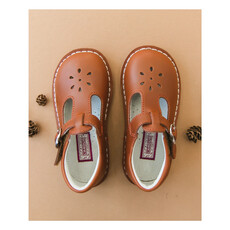 LAMOUR JOY T-STRAP MJ - COGNAC