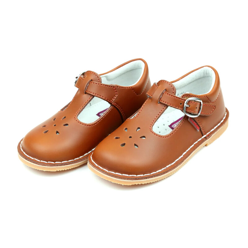 LAMOUR JOY T-STRAP MJ - COGNAC