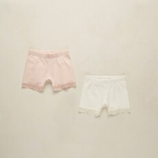 Rylee + Cru Inc. CARTWHEEL SHORTS | IVORY, BLUSH
