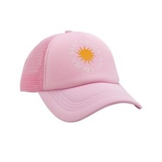 FEATHER 4 ARROW STAY GOLDEN TRUCKER HAT