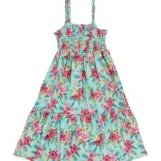 FEATHER 4 ARROW MARINA SMOCKED DRESS