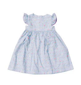 LOVE GEORGE BOTANICAL FLORAL DRESS-POPPYLAND