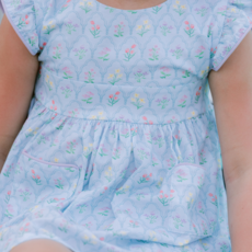 LOVE GEORGE BOTANICAL FLORAL DRESS-POPPYLAND
