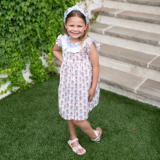 LOVE GEORGE HEART BOUQUET DRESS-POPPYLAND