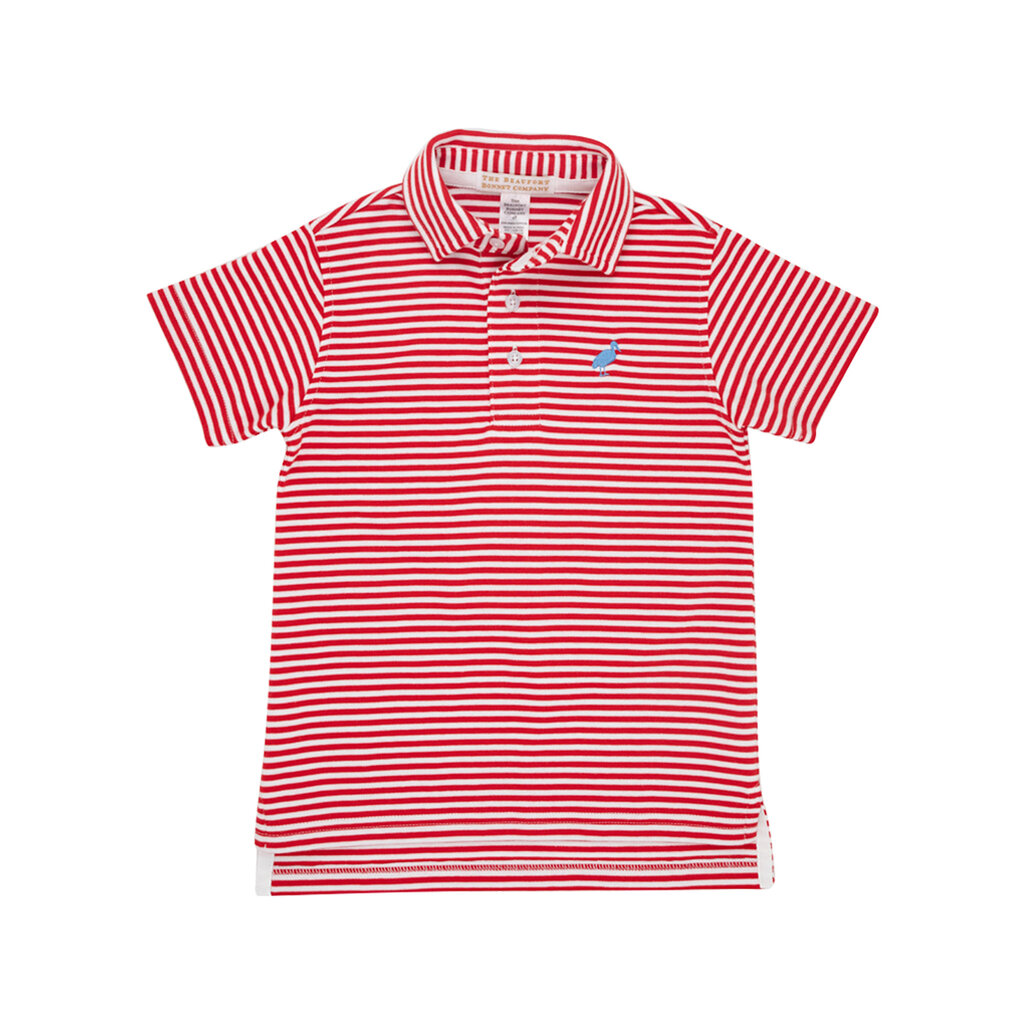 THE BEAUFORT BONNET COMPANY Prim and Proper Polo SS-Pima