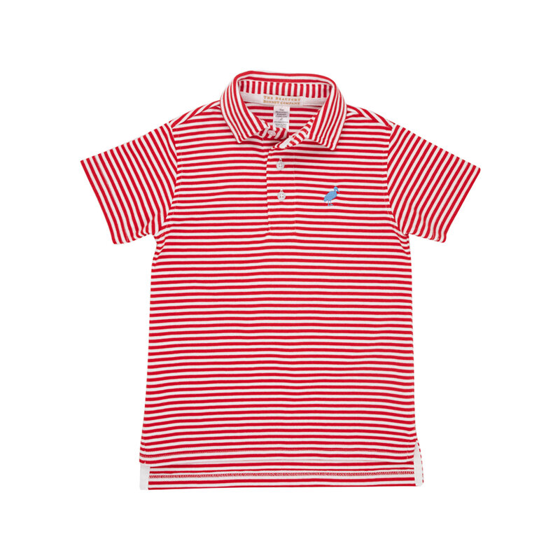 THE BEAUFORT BONNET COMPANY Prim and Proper Polo SS-Pima