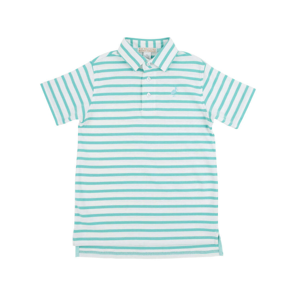 THE BEAUFORT BONNET COMPANY Prim and Proper Polo SS-Pima