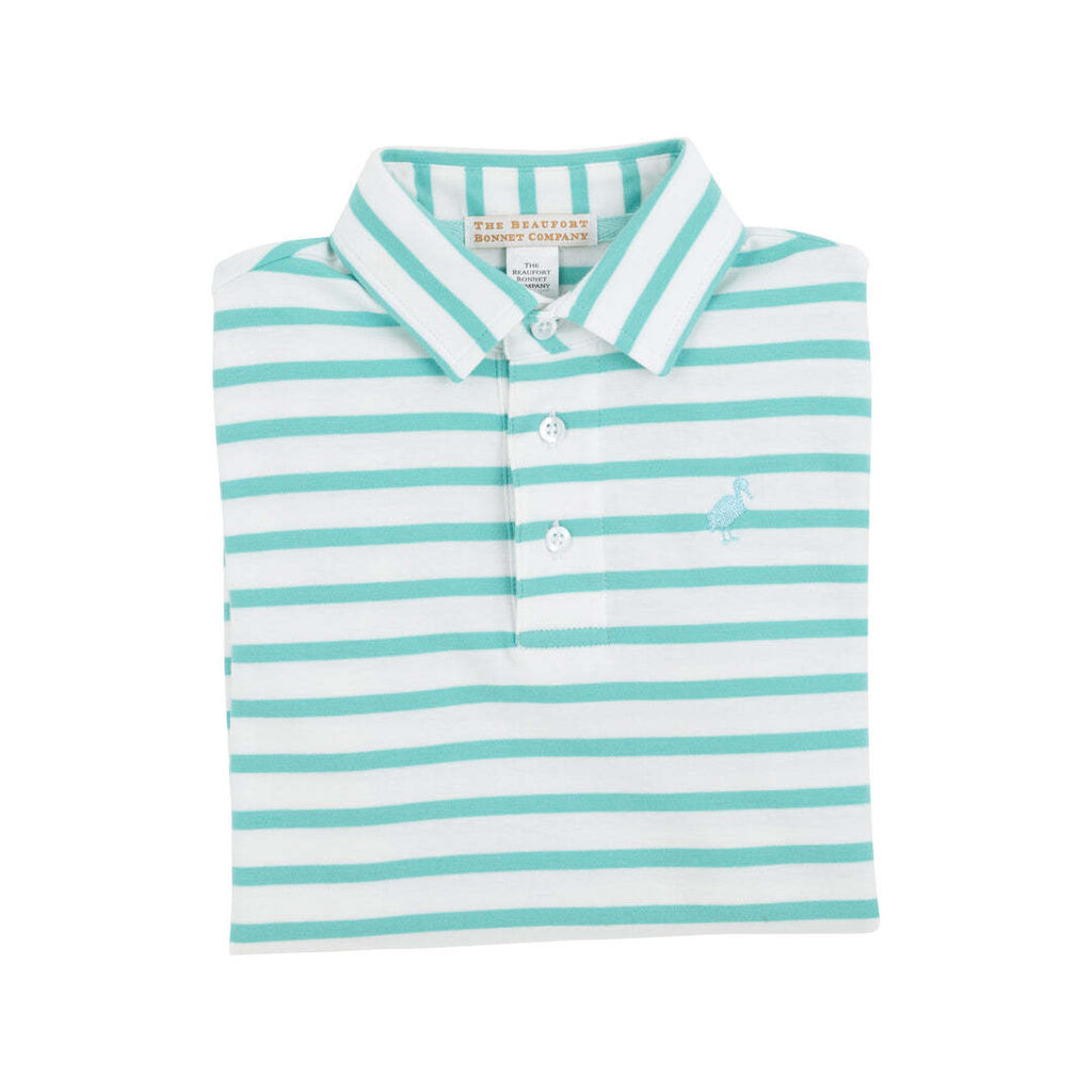 THE BEAUFORT BONNET COMPANY Prim and Proper Polo SS-Pima