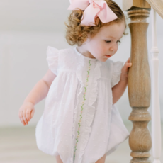 THE PROPER PEONY Sicily  Swiss Dot Bubble