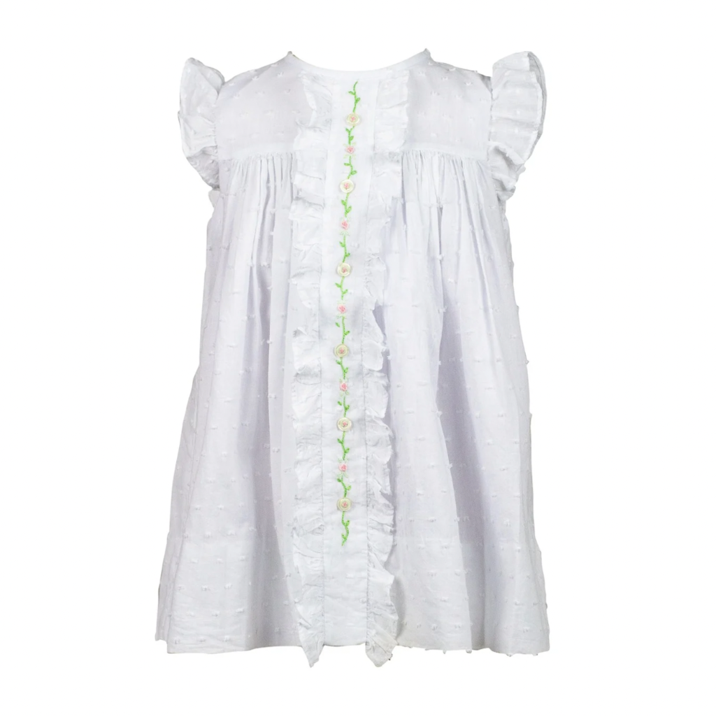 THE PROPER PEONY Sicily Swiss Dot Dress