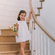 THE PROPER PEONY Sicily Swiss Dot Dress
