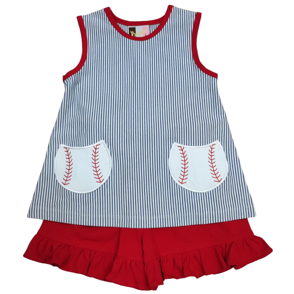 BANANA SPLIT GIRLS PLAY BALL SHORT SET