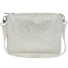 ISCREAM WHITE CRYSTAL CROSSBODY BAG