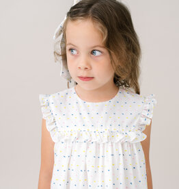 SET FASHIONS CELEBRATION SWISS DOT WITH CELEBRATION SWISS DOT RUFFLE AND BLOOMER
