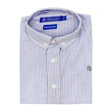 J.BAILEY BUTTON DOWN, BLUE MICROCHECK