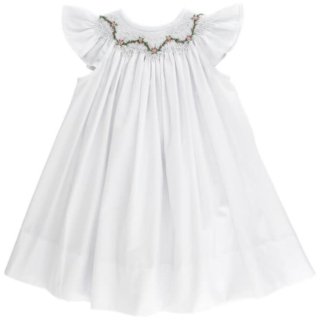 BAILEY BOYS WHITE W/ ROSE VINE BISHOP