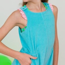 RuffleButts + RuggedButts Terry Cover-Up Romper