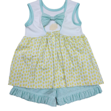 BANANA SPLIT GIRLS LEMON LOVE SHORT SET