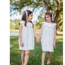 REMEMBER NGUYEN WHITE ANNA MAE DRESS
