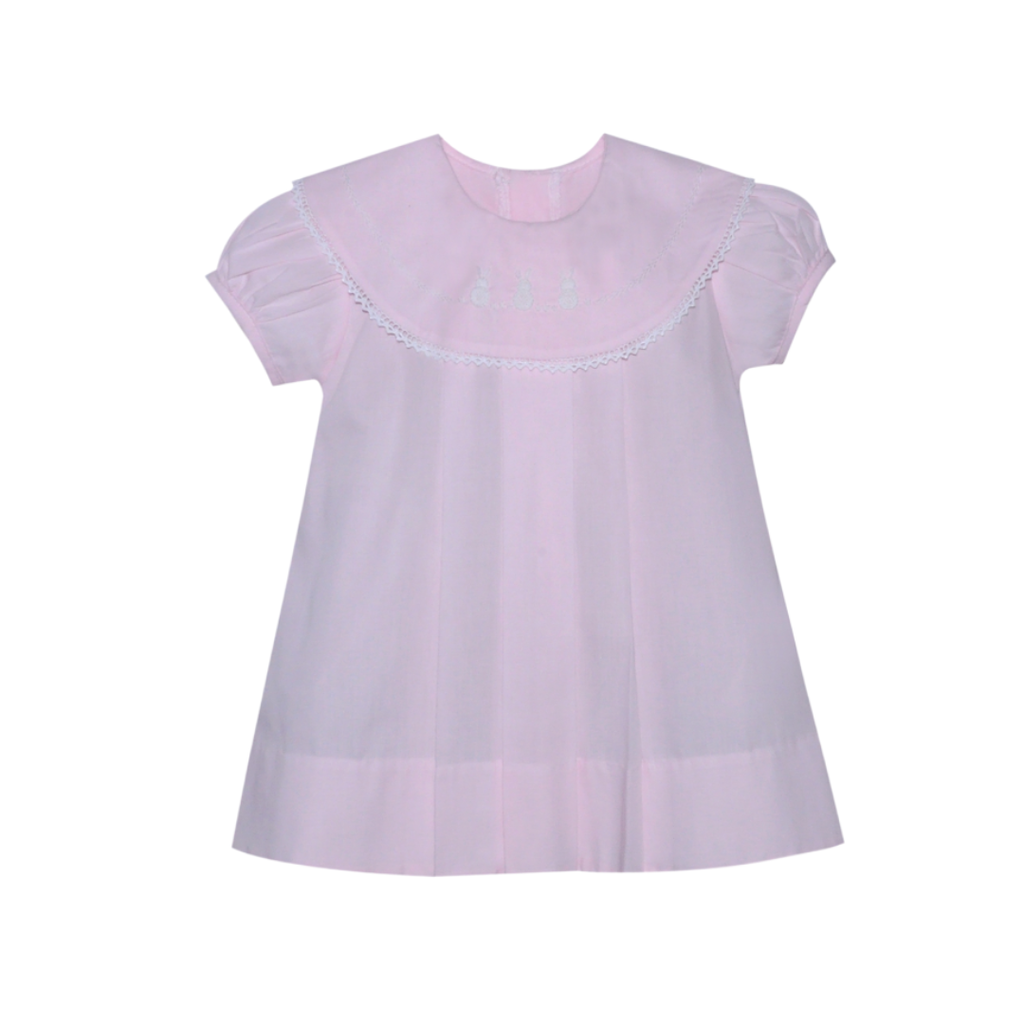 BABY SEN PINK BAILEY DRESS-BUNNIES