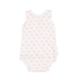 ANGEL DEAR Vintage Mini Bows Ruffle Tank Bubble