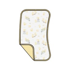 ANGEL DEAR Baby Chicks 2 Ply Burp Cloth w/ Binding