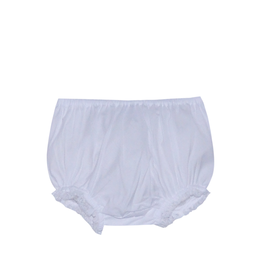 BABY SEN WHITE LANDON DIAPER COVER-WHITE LACE-