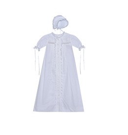 BABY SEN WHITE TIERNEY CHRISTENING GOWN
