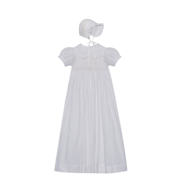 BABY SEN WHITE TRUDY CHRISTENING GOWN