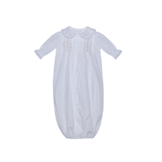 BABY SEN WHITE PARKER GIRL DAYGOWN