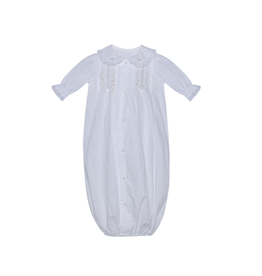 BABY SEN WHITE PARKER GIRL DAYGOWN