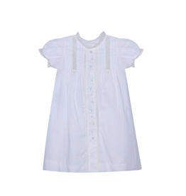 BABY SEN WHITE CASEY GIRL DAYGOWN
