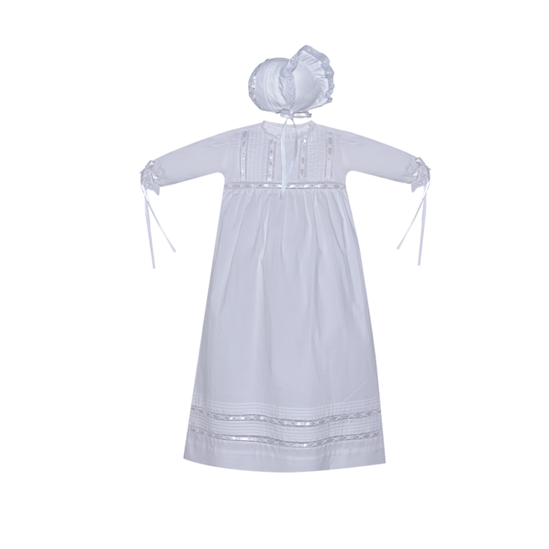 BABY SEN WHITE RORY CHRISTENING GOWN