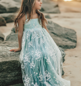 INDIE BLUE FIONA LACE DRESS