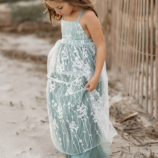 INDIE BLUE FIONA LACE DRESS