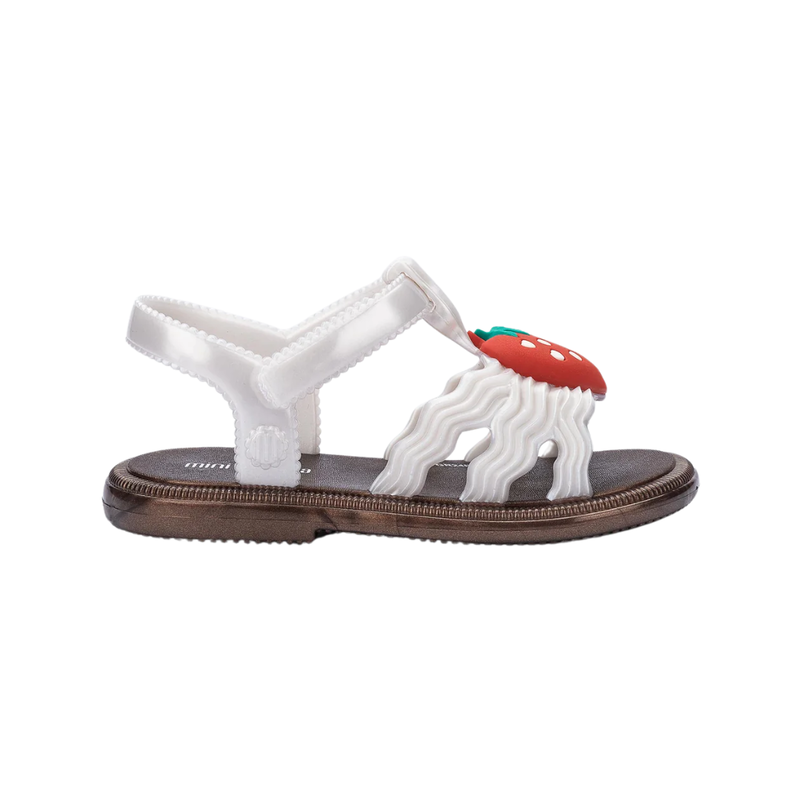 MINI MELISSA MINI MELISSA HIP SANDAL-BRONZE/PEARL/WHT