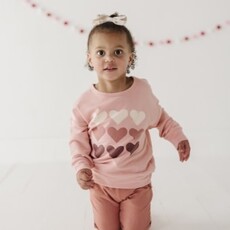 BABYSPROUTS DROP-SHOULDER SWEATSHIRT W/LEGGINGS