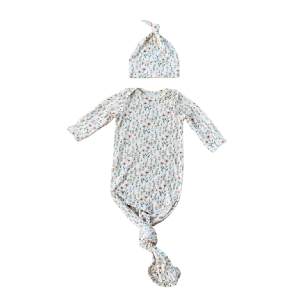 BABYSPROUTS KNOTTED SLEEPER SET