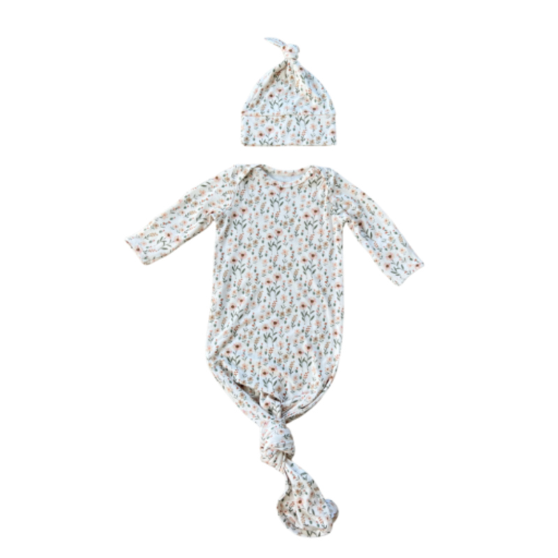 BABYSPROUTS KNOTTED SLEEPER SET