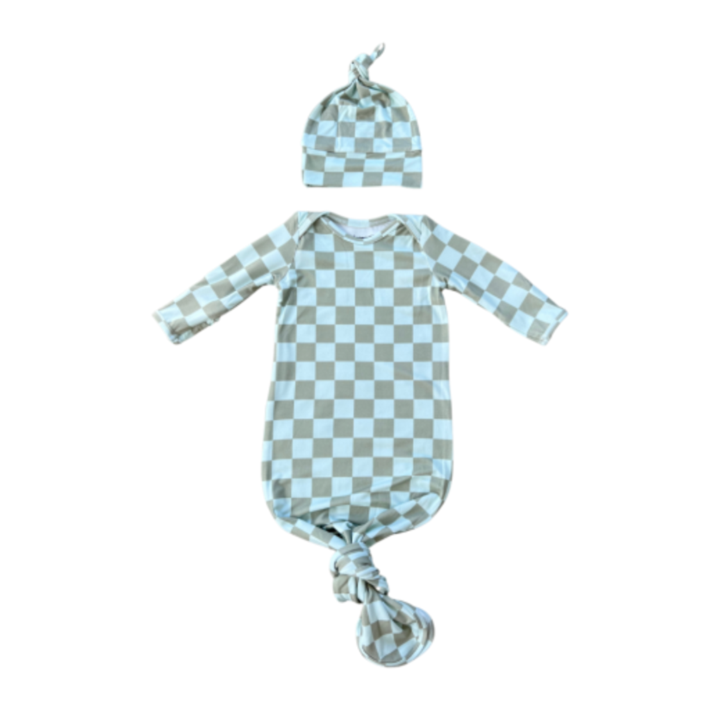 BABYSPROUTS KNOTTED SLEEPER SET