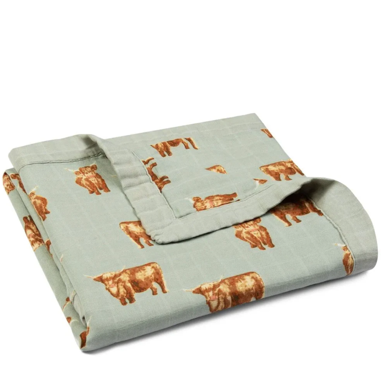 MILKBARN BAMBOO BIG LOVEY - HIGHLAND COW
