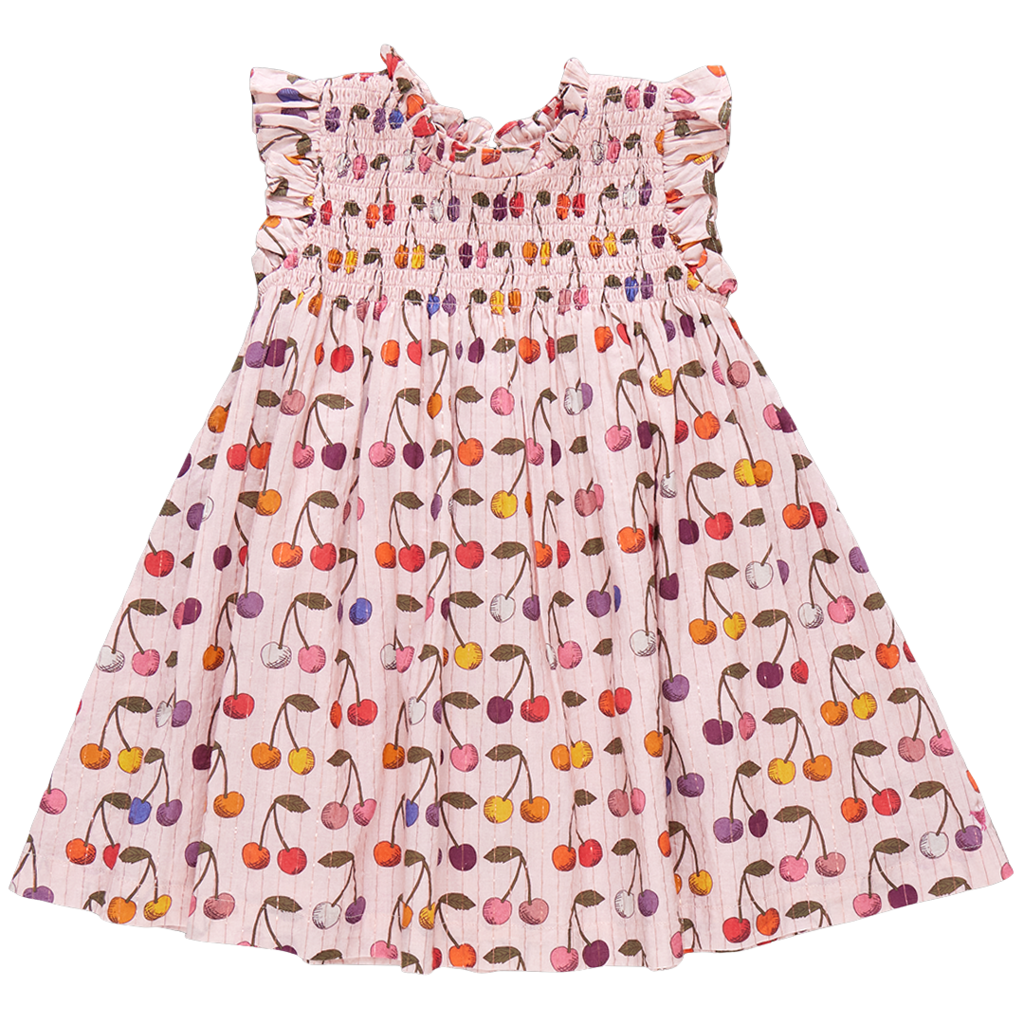 PINK CHICKEN girls stevie dress - cloud pink cherry