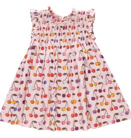 PINK CHICKEN girls stevie dress - cloud pink cherry