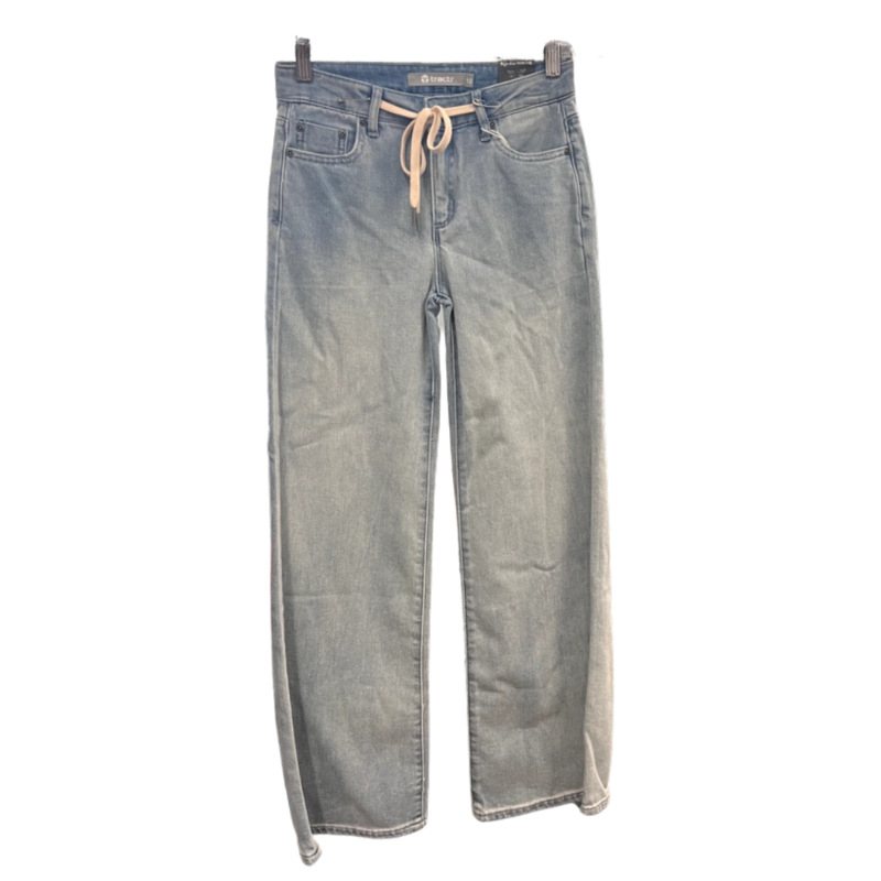 TRACTR GIRL'S DRAWSTRING PANT WIDE LEG-LT IND